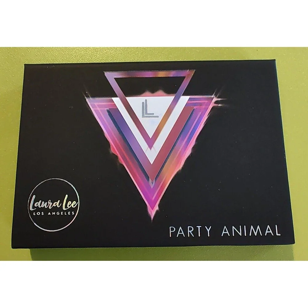 NEW LAURA LEE LOS ANGELES PARTY ANIMAL EYESHADOW PALETTE! BRIGHT BOLD & FLIRTY!